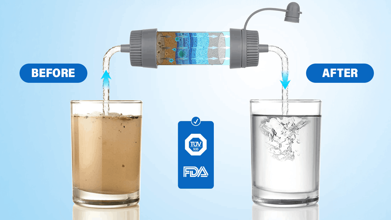 benefits of survival sip water filter
